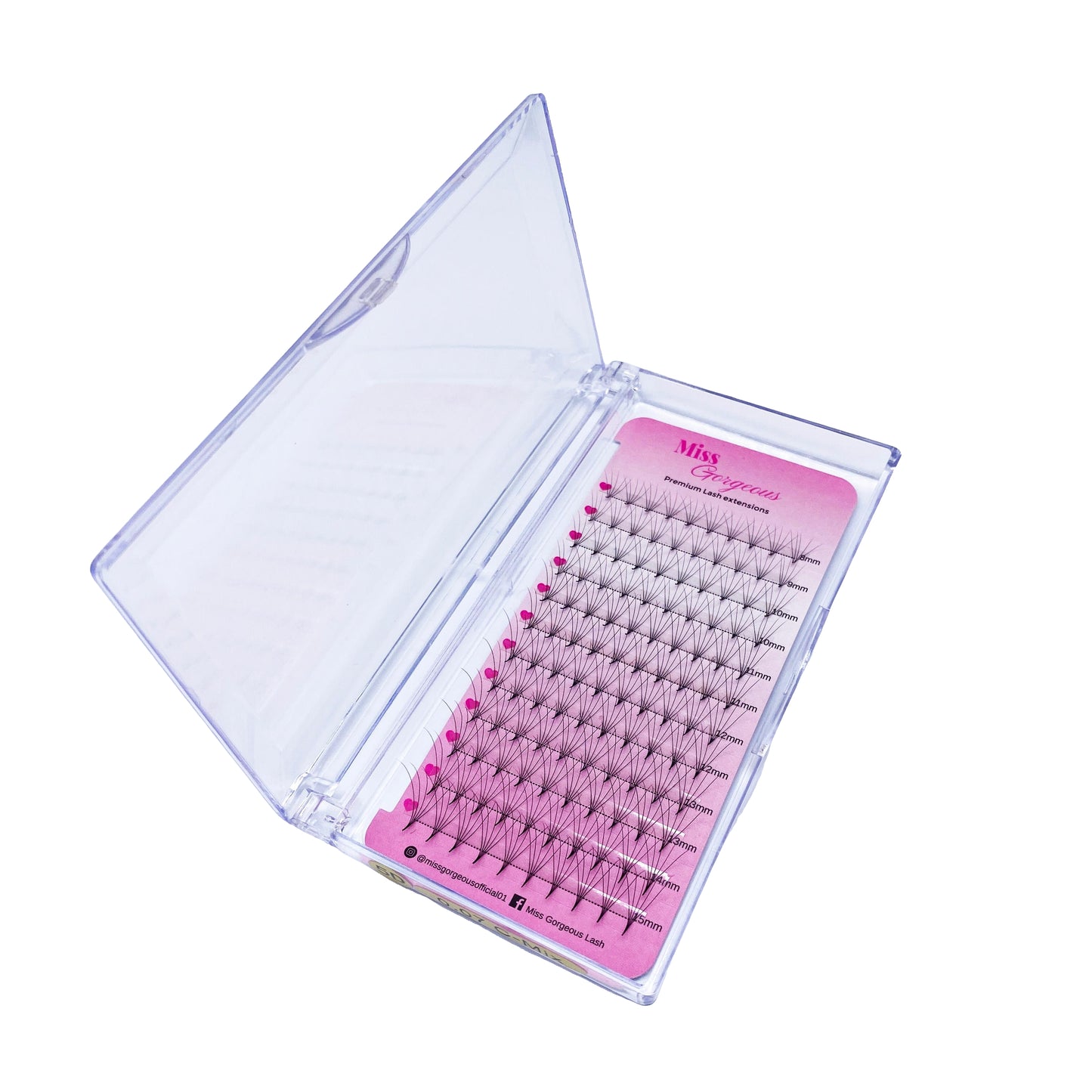 Cils en éventail faciles