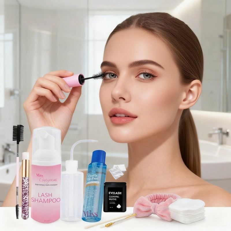 Lash Harmony Kit: Lash Shampoo and Makeup Remover 8 in 1