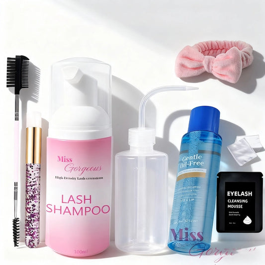 Lash Harmony Kit: Lash Shampoo and Makeup Remover 8 in 1