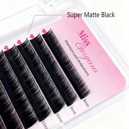 Cashmere Volume Lash extensions | Velvet Feeling Soft Lash Trays