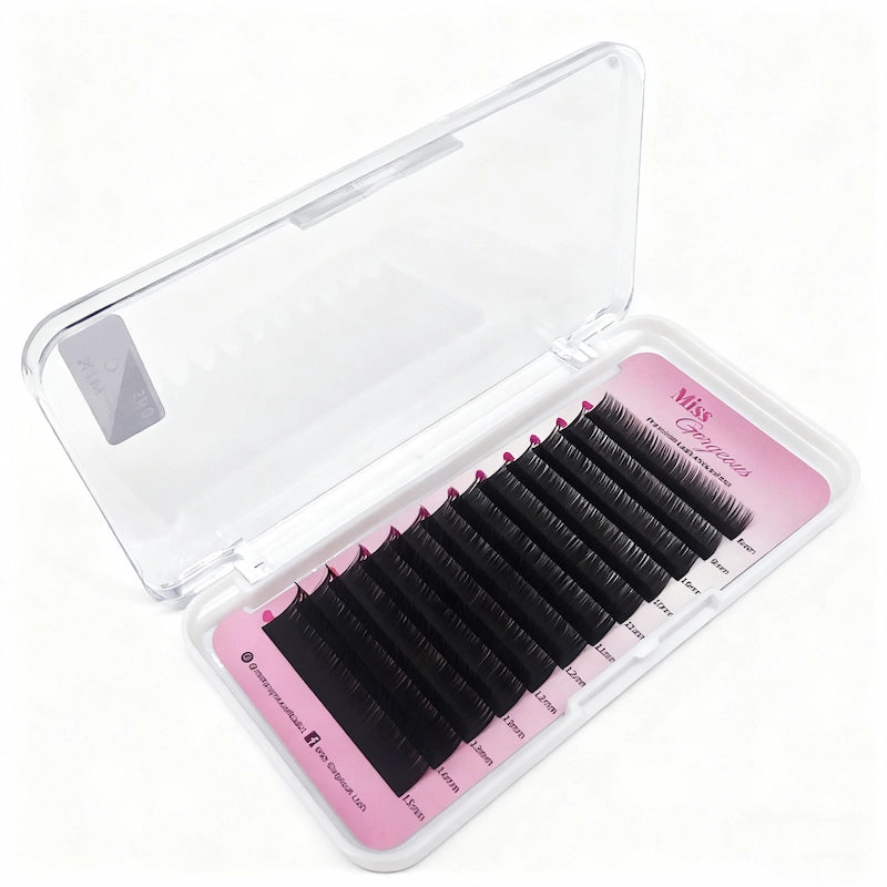 Cashmere Volume Lash extensions | Velvet Feeling Soft Lash Trays